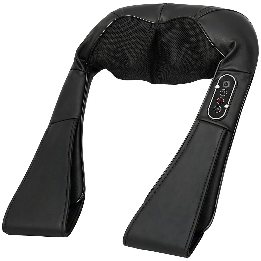 Neck and Shoulder Massager with Heat, Deep Tissue Shiatsu 3D Kneading 