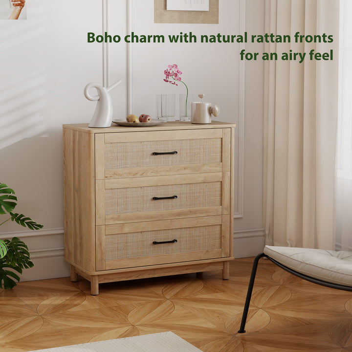 76 cm Wide Drawer Chest of Drawers with 3 Drawer