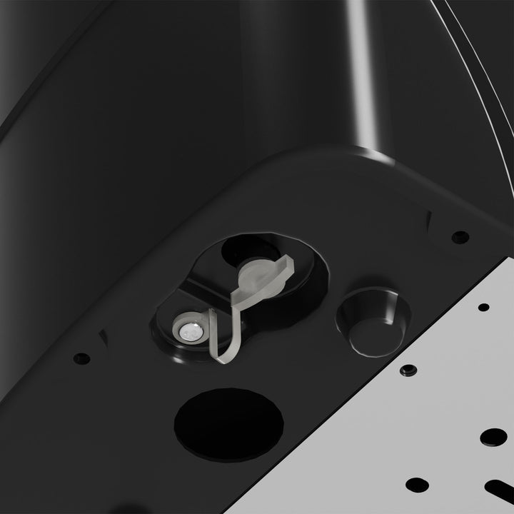 MCL 12kg Countertop Ice Cube Machine, with Scoop - Black