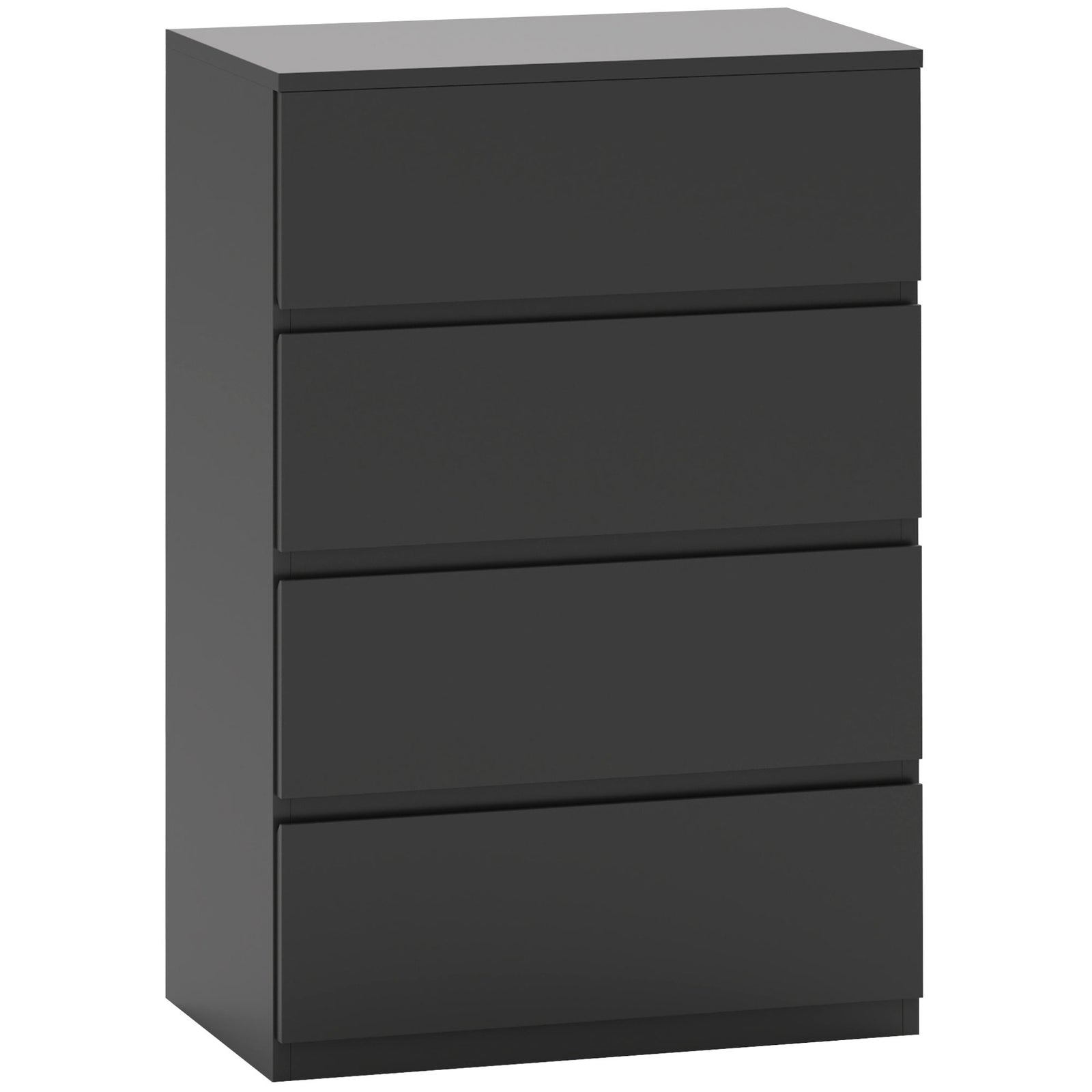 Chest of Drawers, 4-Drawer Storage Cabinets, Modern Dresser, Storage Drawer Unit for Bedroom