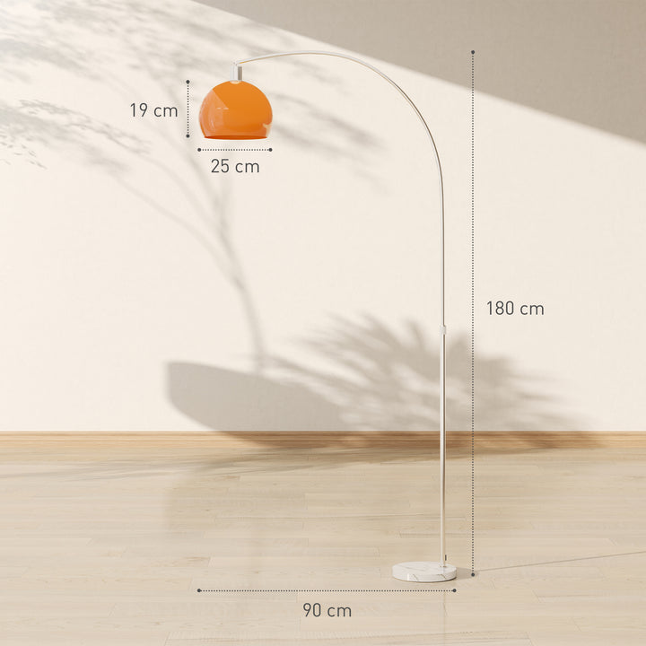 Floor Lamp for Living Room, Modern Standing Lamp with Shade &amp; Foot Switch for Bedroom, Office