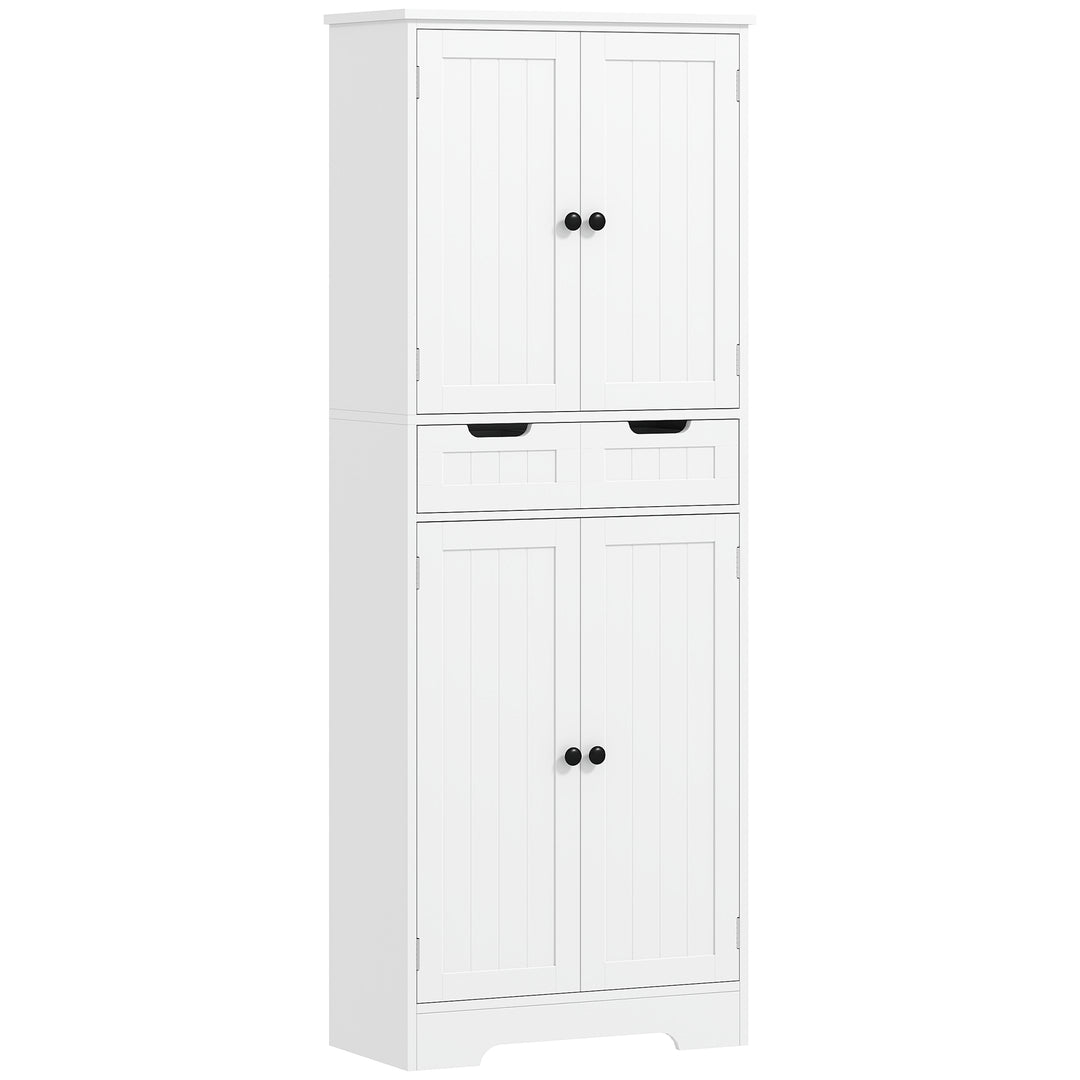 Tall Bathroom Storage Cabinet - White