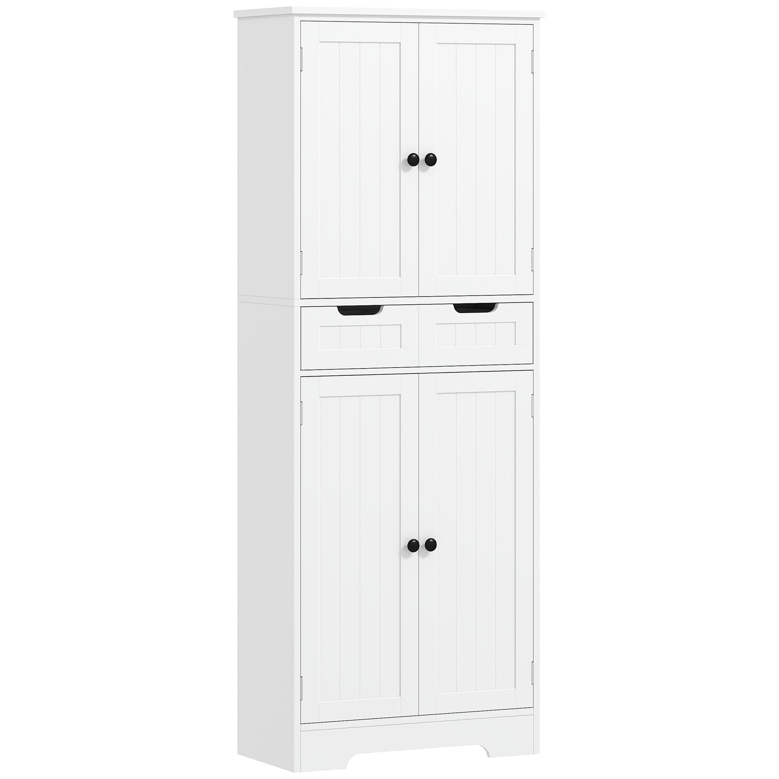 Tall Bathroom Storage Cabinet - White