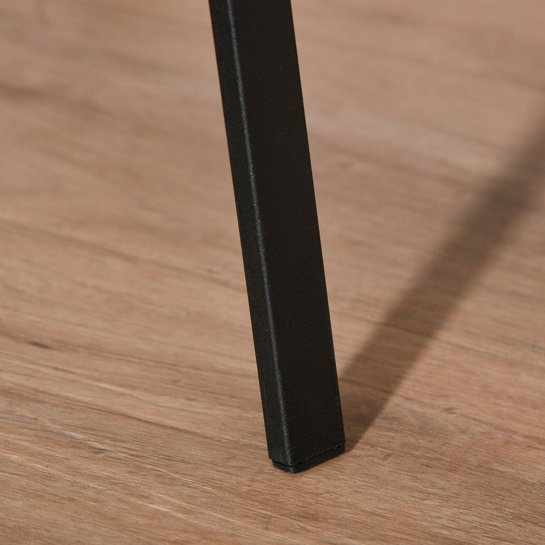 MCL Freestanding Metal Coat Rack Stand 9 Hooks Clothes Tree with 1 Shelf Hat Display Hall Tree Hanger Bag Umbrella Hanging Organiser Brown