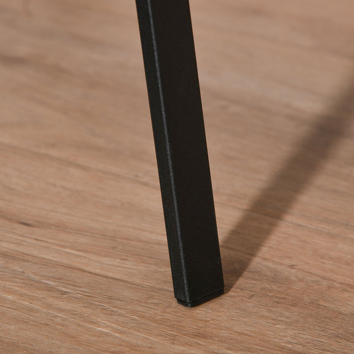 MCL Freestanding Metal Coat Rack Stand 9 Hooks Clothes Tree with 1 Shelf Hat Display Hall Tree Hanger Bag Umbrella Hanging Organiser Brown