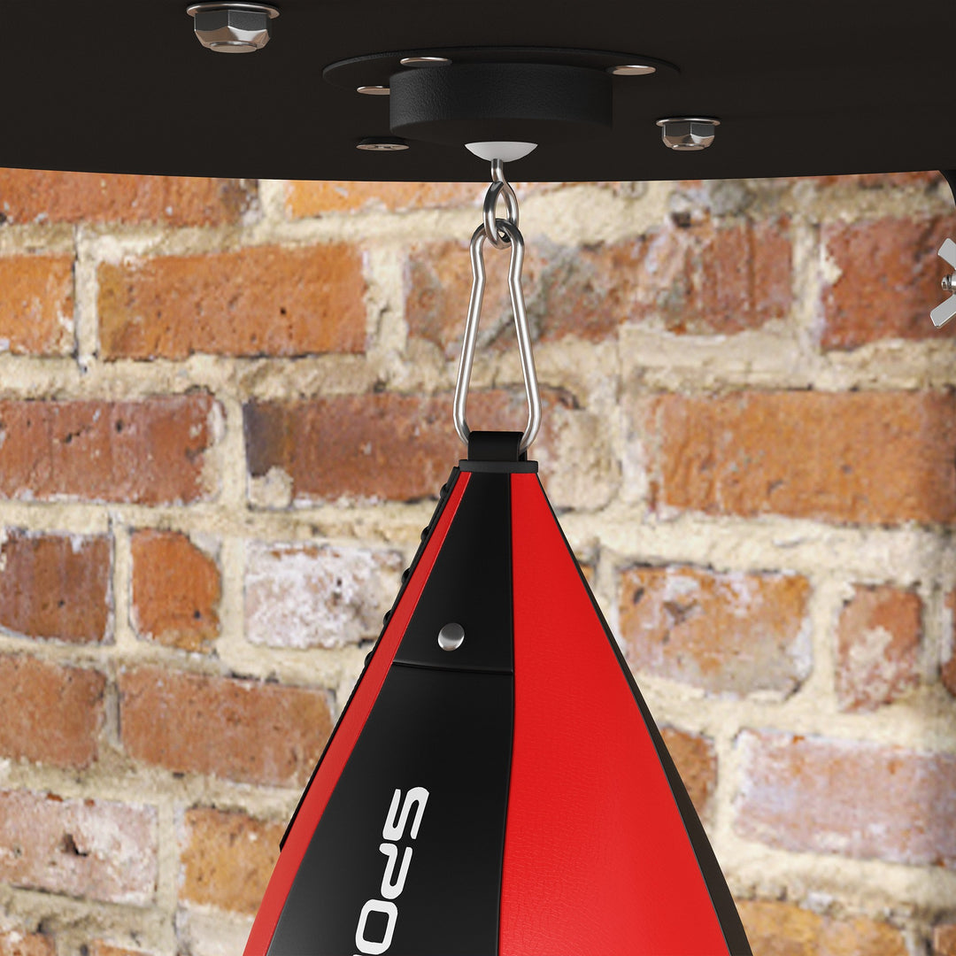 SPORTNOW Wall Mounted Speed Bag Platform, Height Adjustable Punching Bag Training Kit | Aosom UK