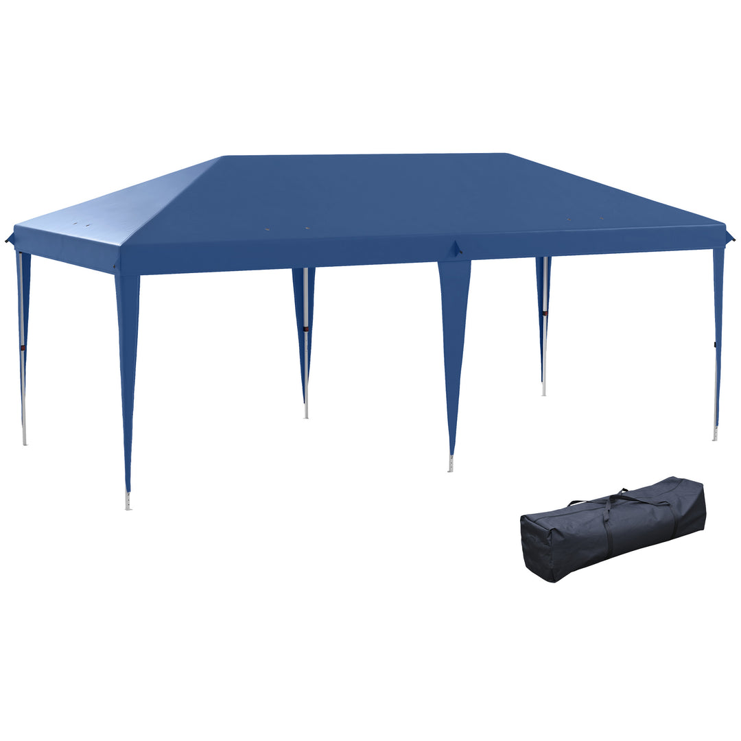 6 x 3(m) Garden Large Gazebo Canopy Waterproof Outdoor Party Tent Marquee