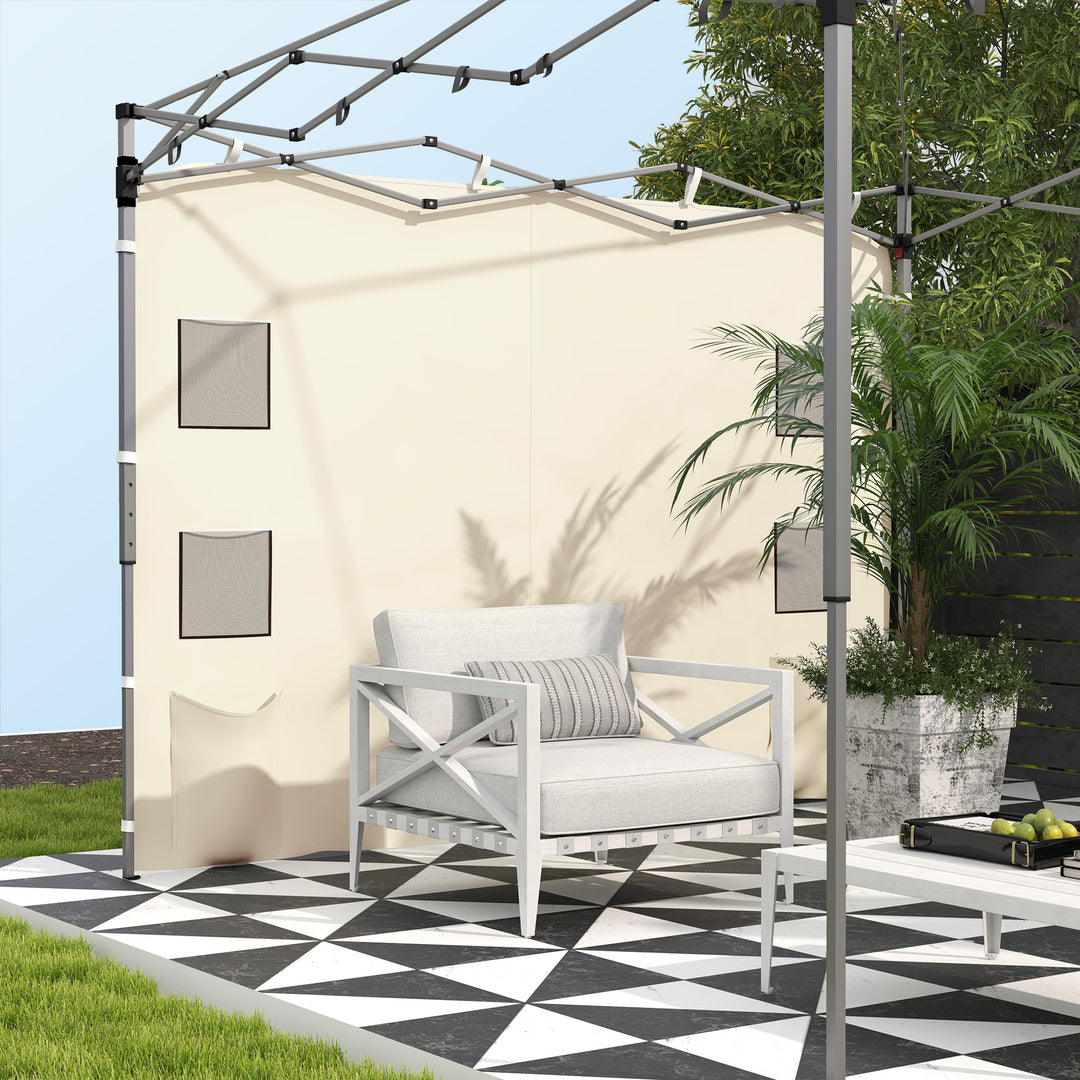 195 x 295cm Replacement Gazebo Sidewall - Beige
