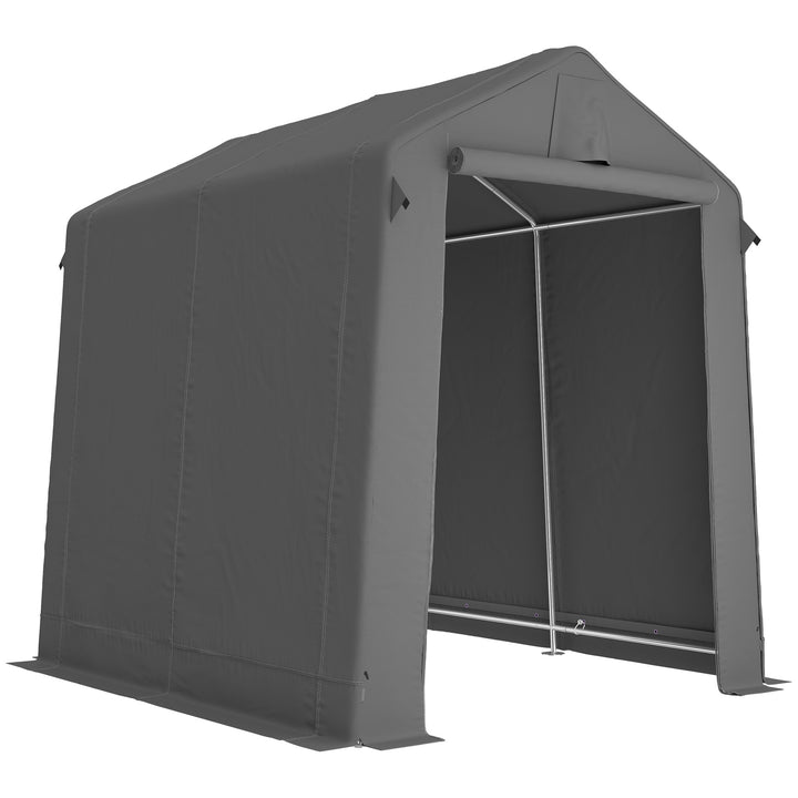 7.5 x 6.2 ft Outdoor Garden Storage Shed, Waterproof Bike Tent with Ro