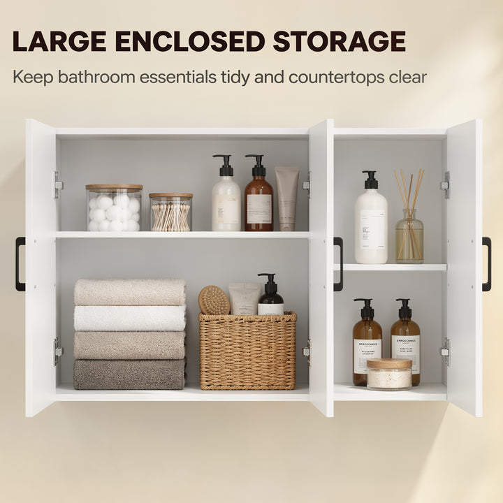 Bathroom Wall Cabinet, Wall Mounted Bathroom Cabinet, Over the Toilet 