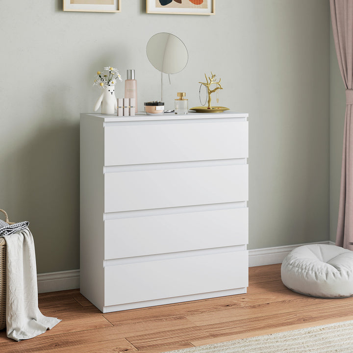 Chest of Four Drawers - White