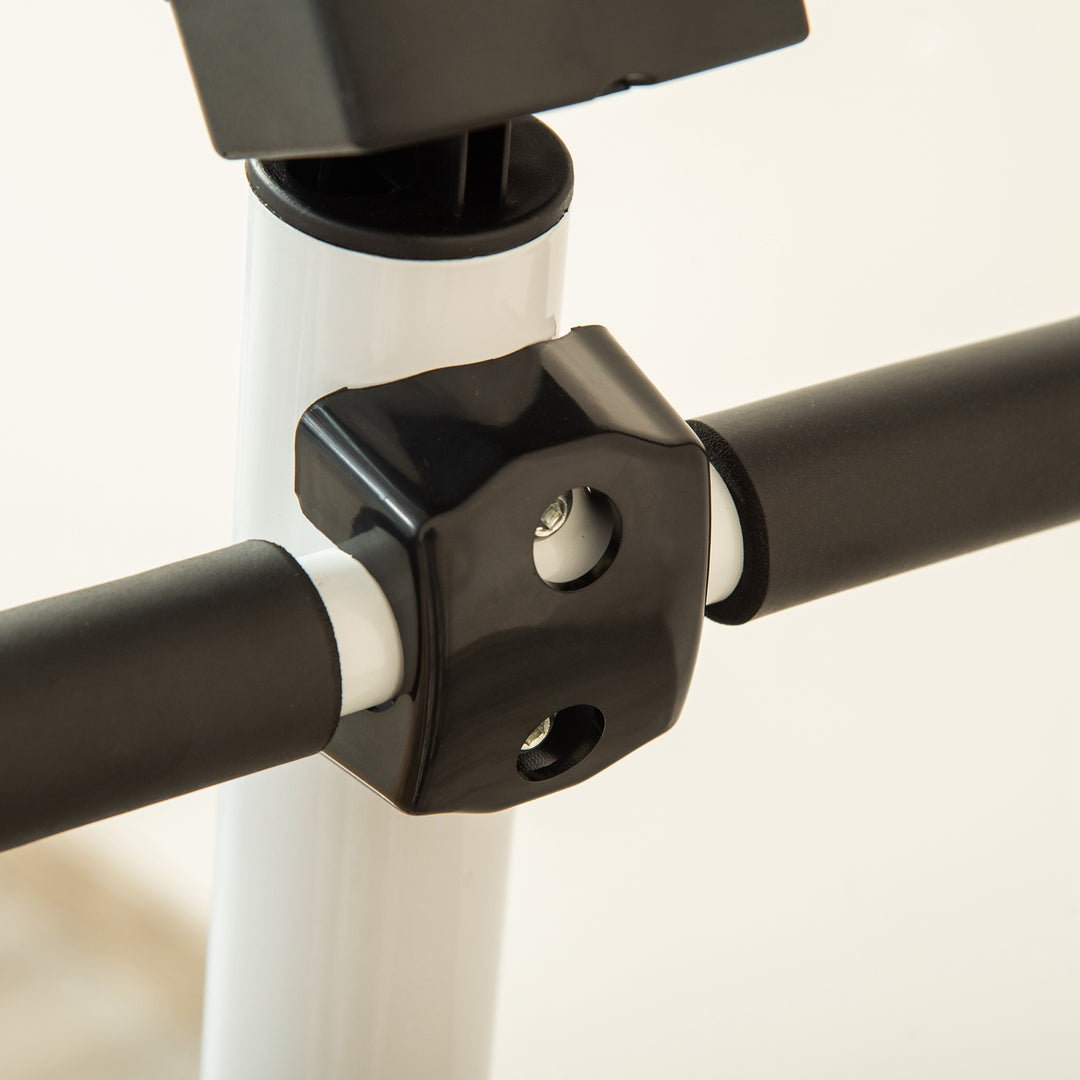 MCL Twister Stepper, Step Machine with Adjustable Resistance, LCD Screen - White