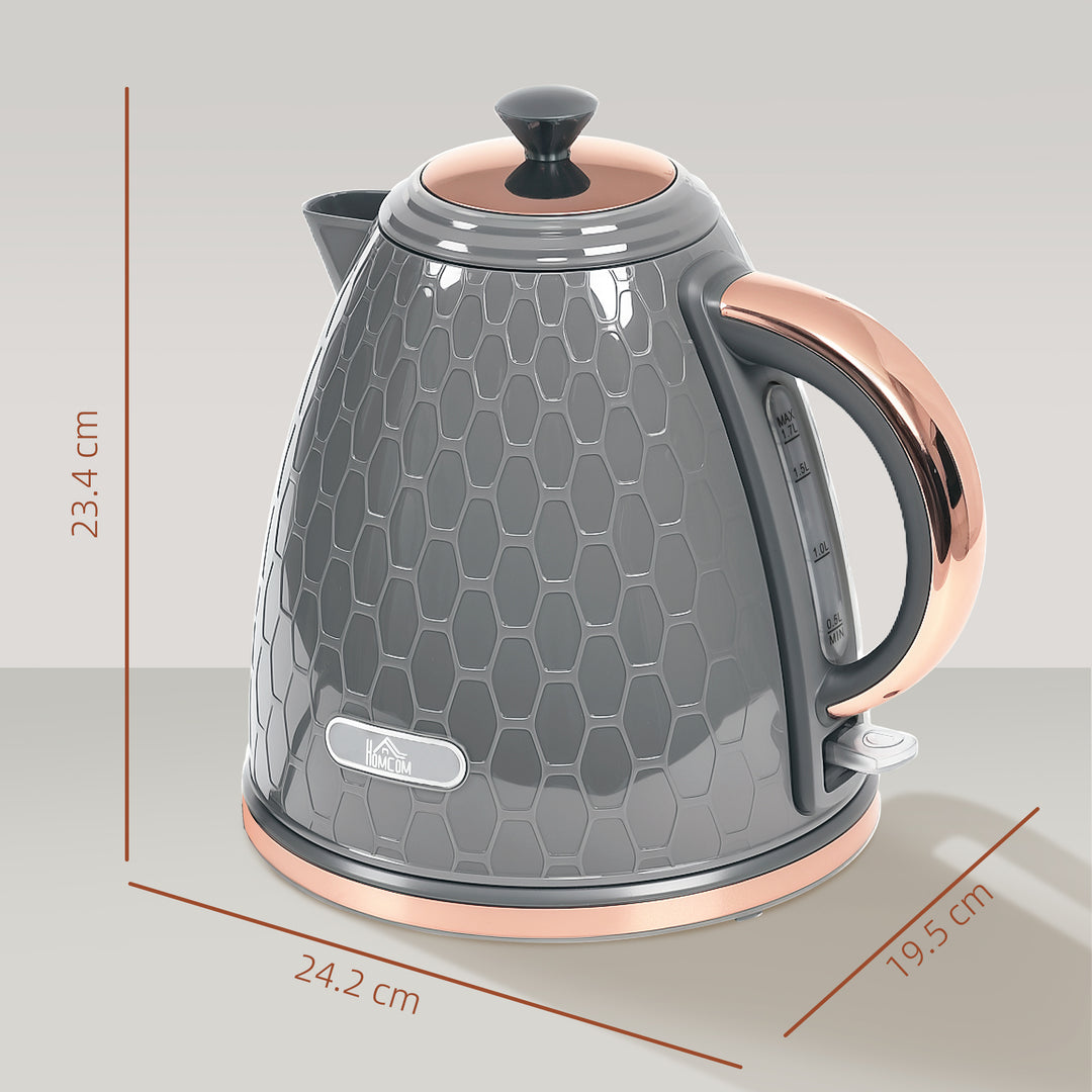 3kW Rapid Boil Honeycomb Kettle - Grey