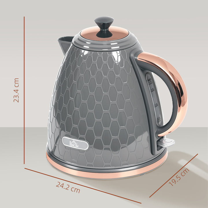 3kW Rapid Boil Honeycomb Kettle - Grey
