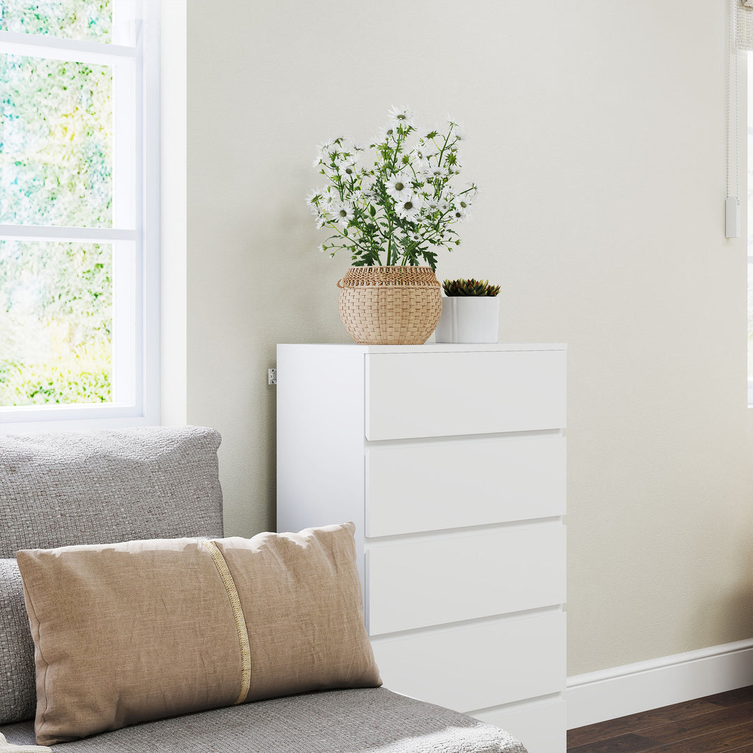 Chest of Drawers, 5-Drawer Storage Cabinets, Modern Dresser, Storage D