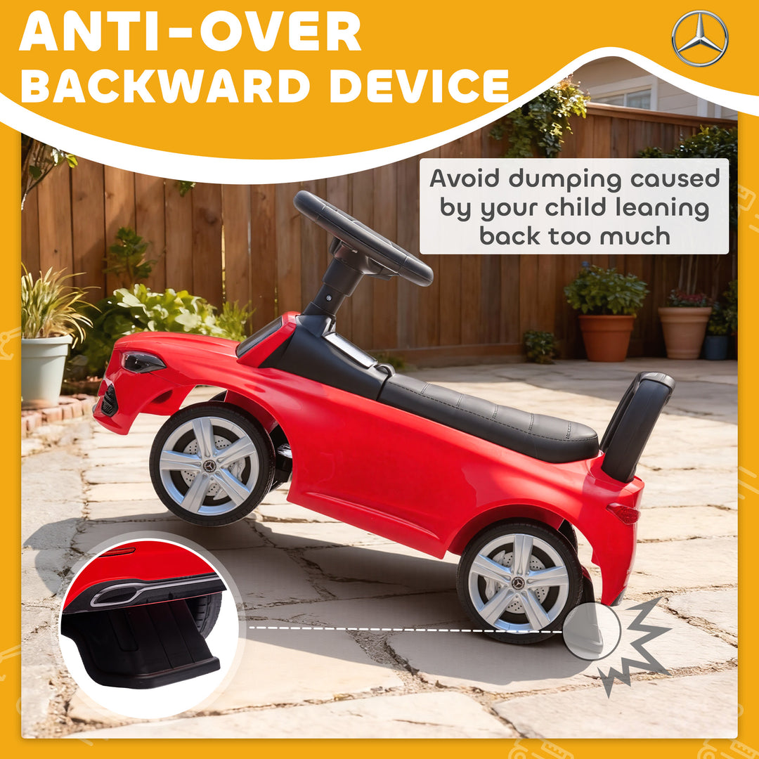 Official Mercedes-Benz Ride On Car, Foot to Floor Sliding Walker with 
