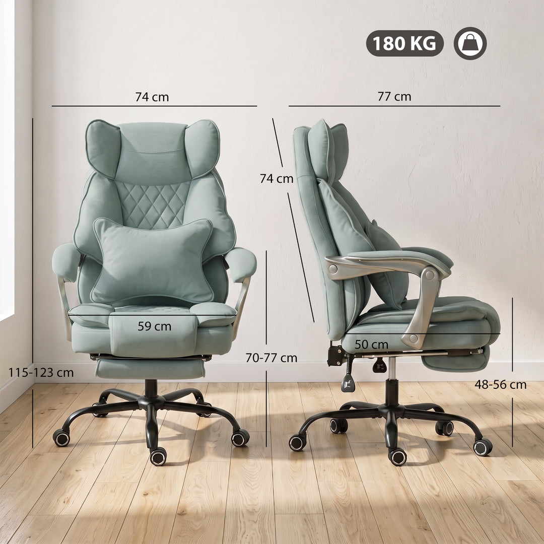 Executive Office Chair, Leathaire Big and Tall Office Chair 180 kg wit