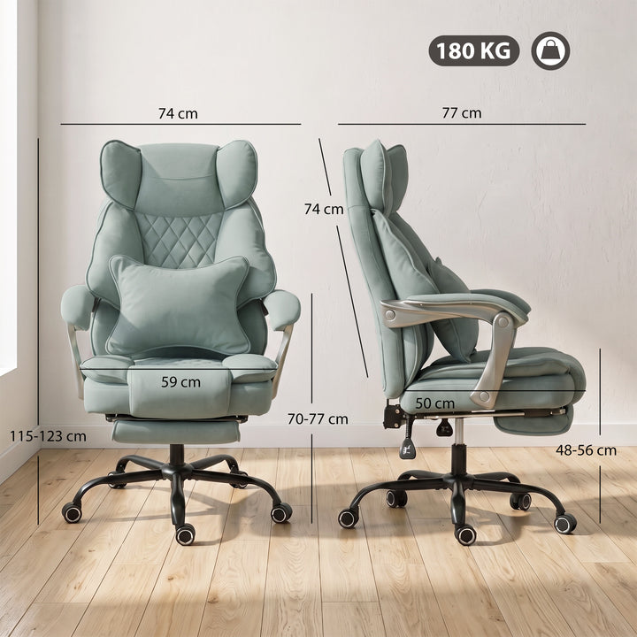 Executive Office Chair, Leathaire Big and Tall Office Chair 180 kg wit