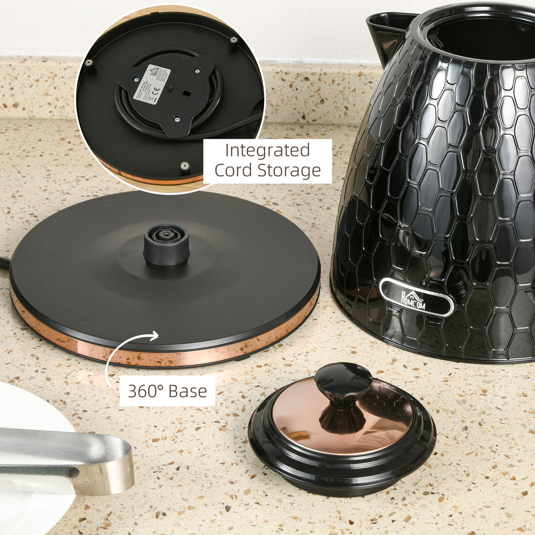3kW Rapid Boil Honeycomb Kettle - Black
