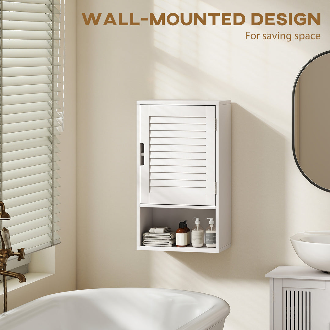 Bathroom Cabinet, Wall Mounted Storage Cabinet with Adjustable Shelves
