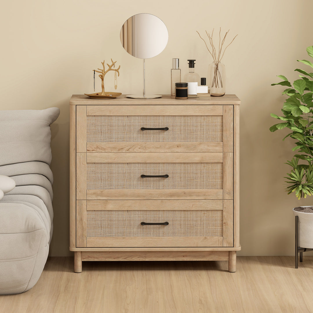 76 cm Wide Drawer Chest of Drawers with 3 Drawer