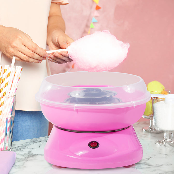 MCL Candy Floss Machine Electric Cotton Candy Maker Gadgetry 450W (Pink)