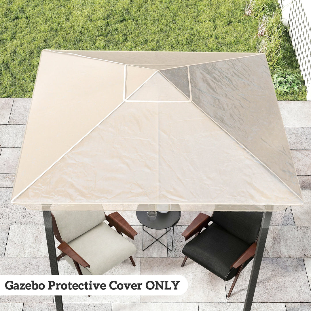 2 x 2 (m) Gazebo Protective Cover, Waterproof Cover for Gazebo, Canopy