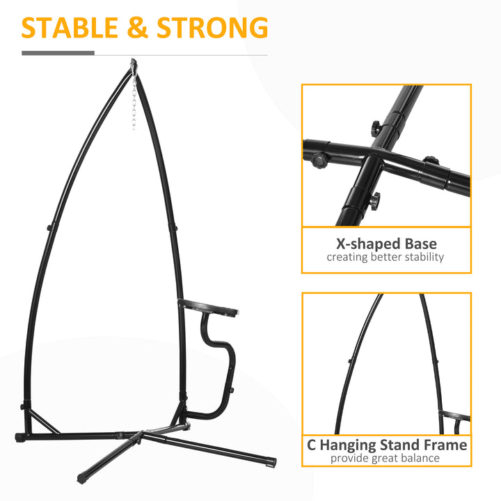 Outsunny Hammock Chair Stand Only