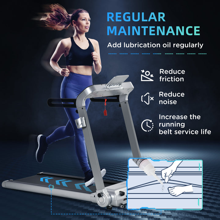 HOMCOM 15km/h Electric Treadmill, 6