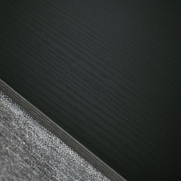 MCL Chest of Drawers with 7 Foldable Drawers, 3-Tier Fabric Bedroom Dresser, Clothes Storage Unit for Bedroom, Living Room, Grey