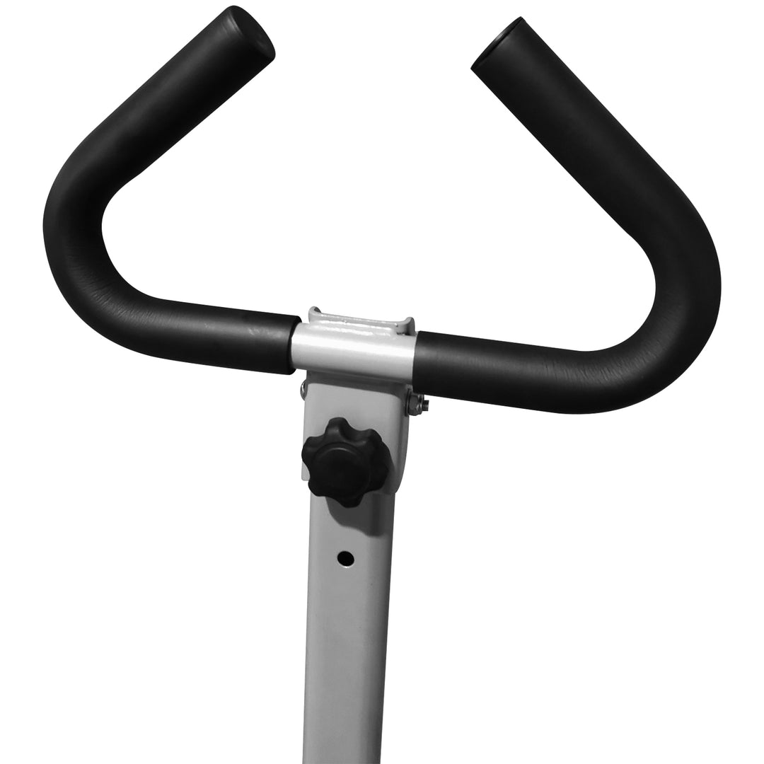 Stepper w/ Handle Hand Grip Workout Fitness Machine For Fitness Aerobic Exercise Home Gym Grey