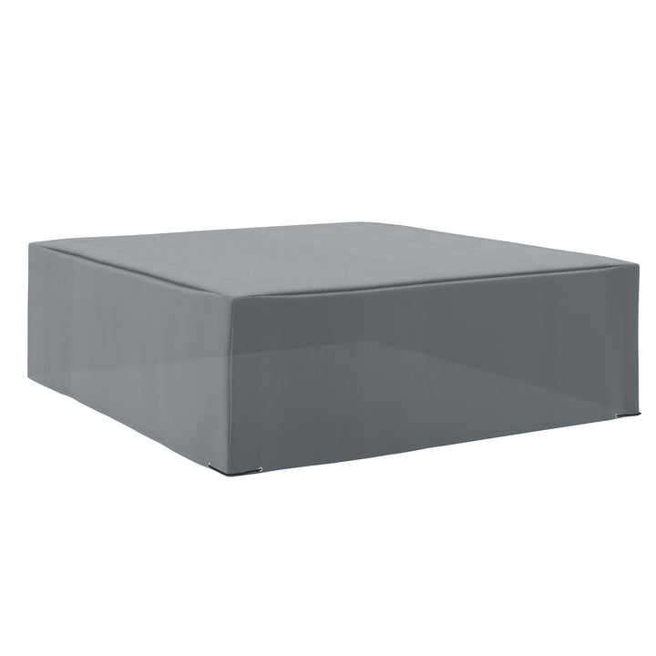 225x210cm Outdoor Garden Rattan Furniture Protective Cover Water UV Resistant Grey