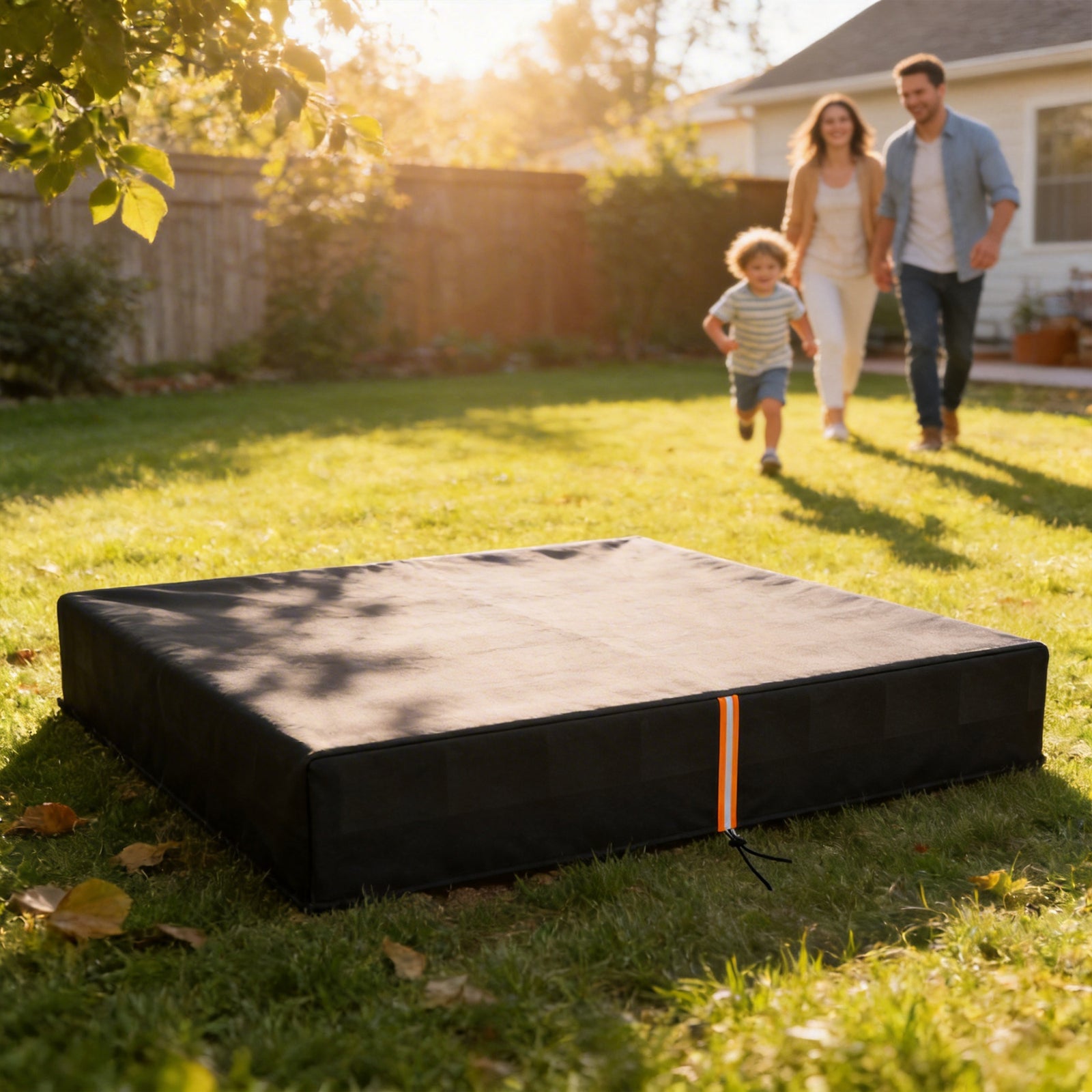 Sandbox Cover, Square Sandpit Cover Waterproof Dustproof UV Protection