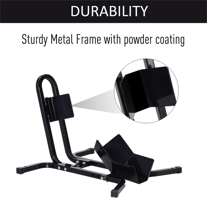 Metal Motorcycle Motorbike Wheel Chock Locking Stand System 17”,19”,21”/43,48,51 Cm Front Wheels Steel Adjustable Fixing Tyre Holder Support