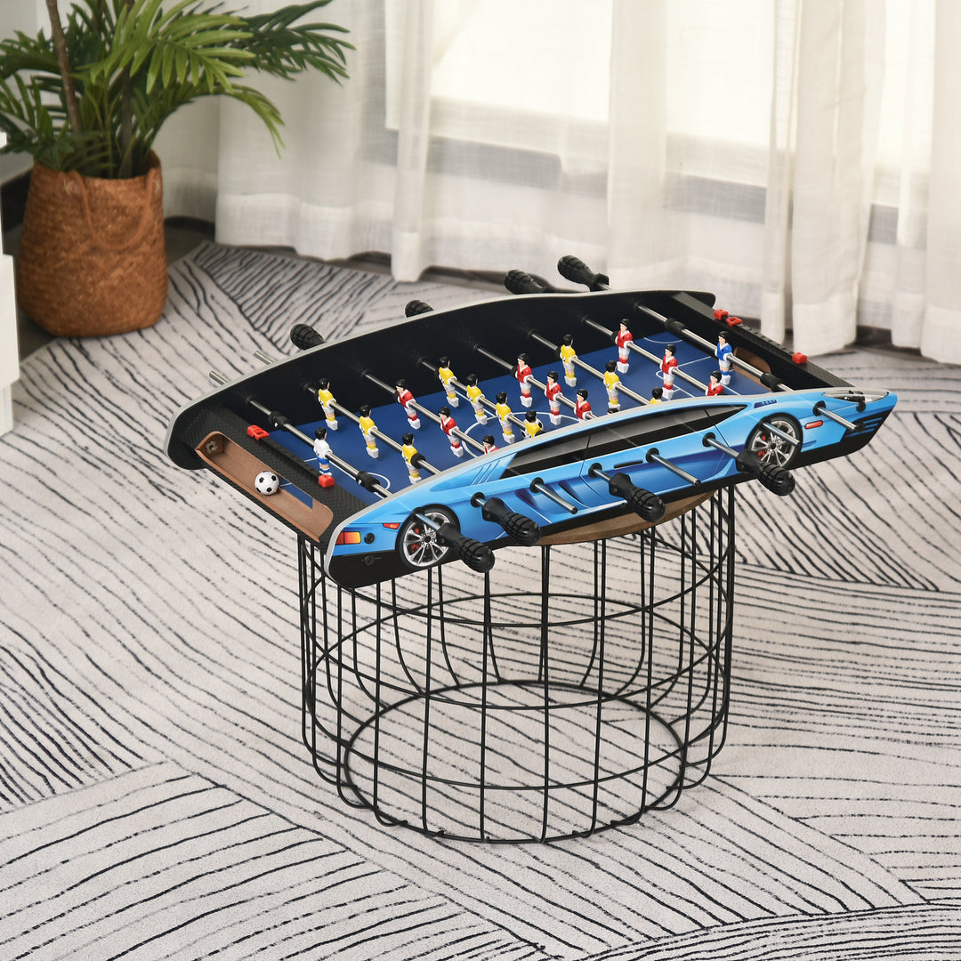 MCL 29 Inch Mini Tabletop Football Foosball Gaming Table  Play Fun Game Toy 74.5L x 36.1W x 12H CM