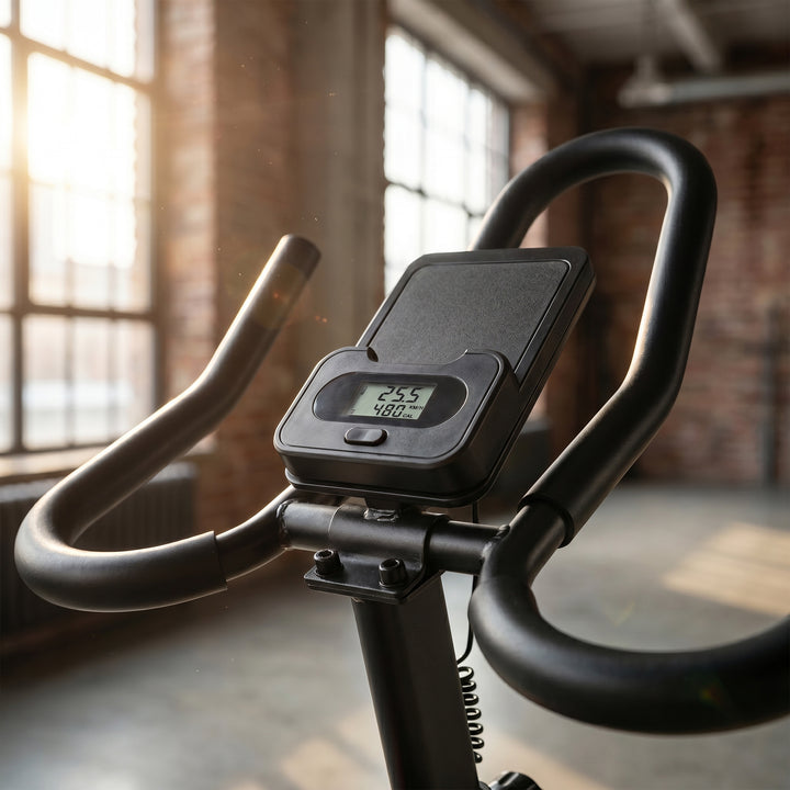 Exercise Bike, Indoor Stationary Bike with Smart APP, 0-100% Magnetic 