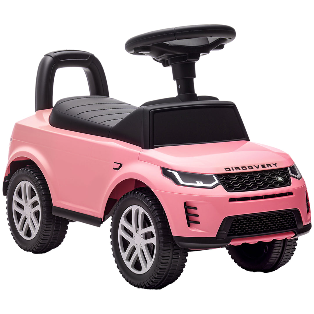 MCL Land Rover Licensed Toddler Ride on Car with Horn, Engine Sounds, Under-Seat Storage, for 18-36 Months, Pink