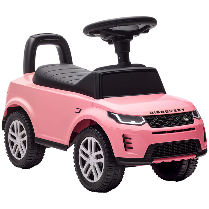 MCL Land Rover Licensed Toddler Ride on Car with Horn, Engine Sounds, Under-Seat Storage, for 18-36 Months, Pink