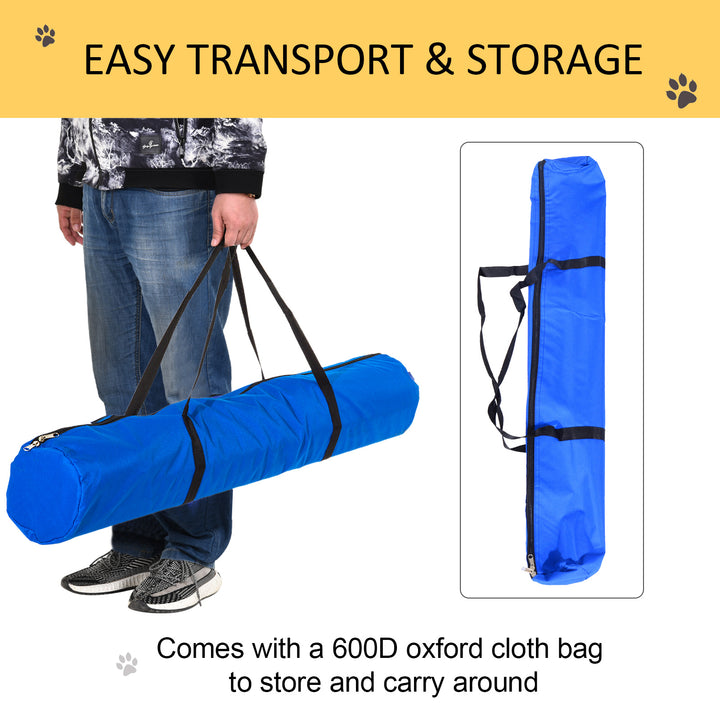 Dog Agility Training Equipment Dog Play Run Obedience Training Set Adjustable (Poles)