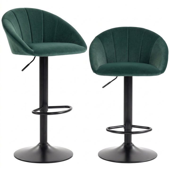 Stool counter backs - Dark Green