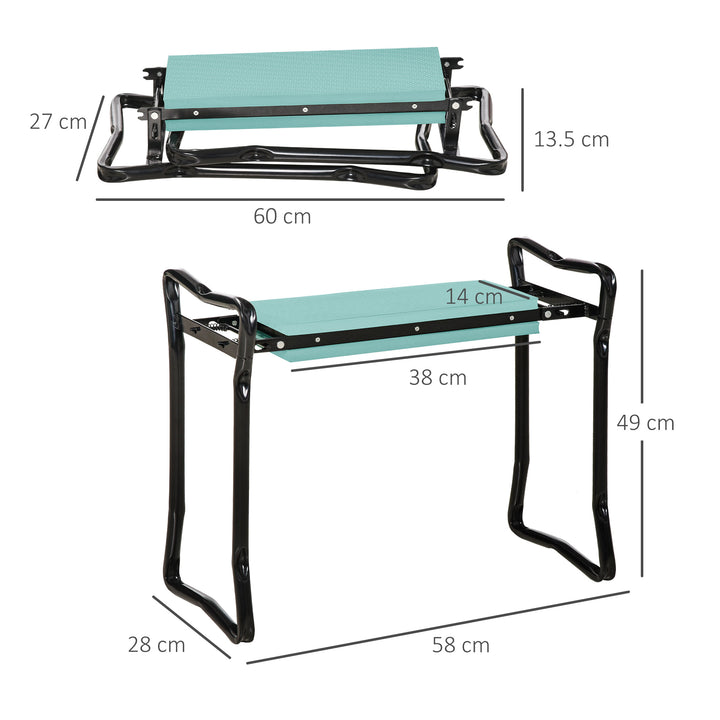 Outsunny Foldable Garden Kneeler and Seat, 2