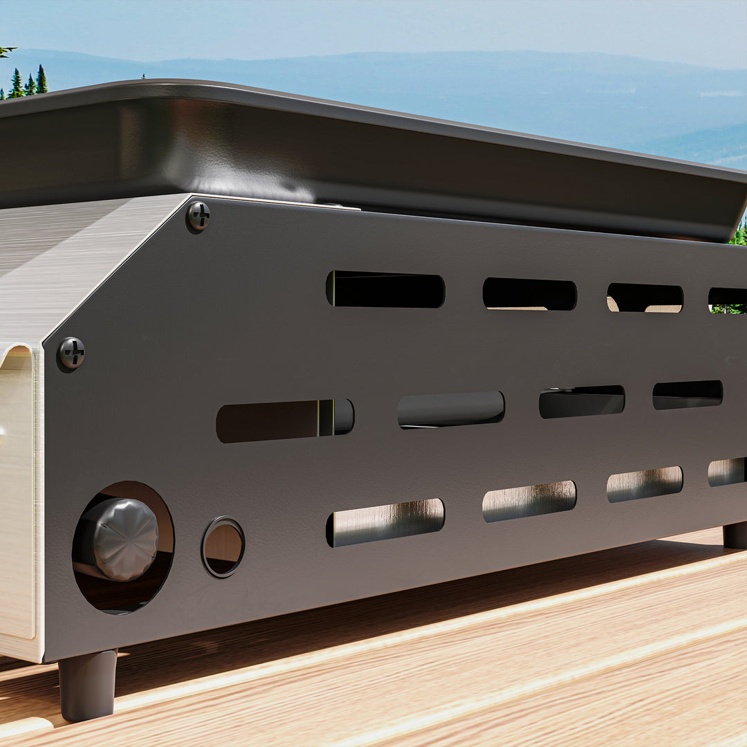 Four Burner Portable Gas Grill