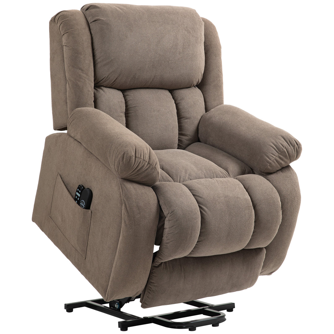 Riser Recliner Armchair with 8 Vibration Massage and Lumbar Heater, Wi
