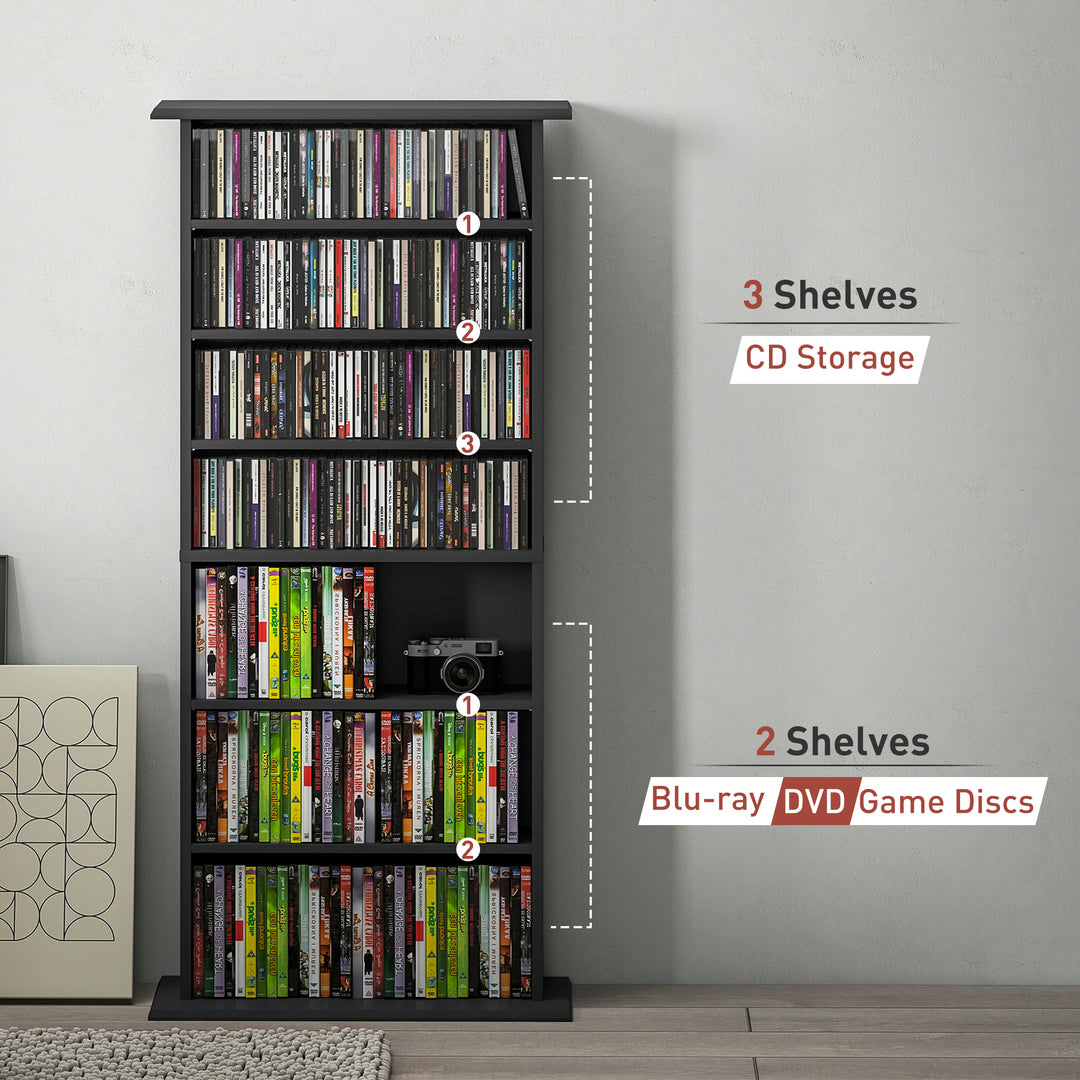 360 CD Storage Unit - Black