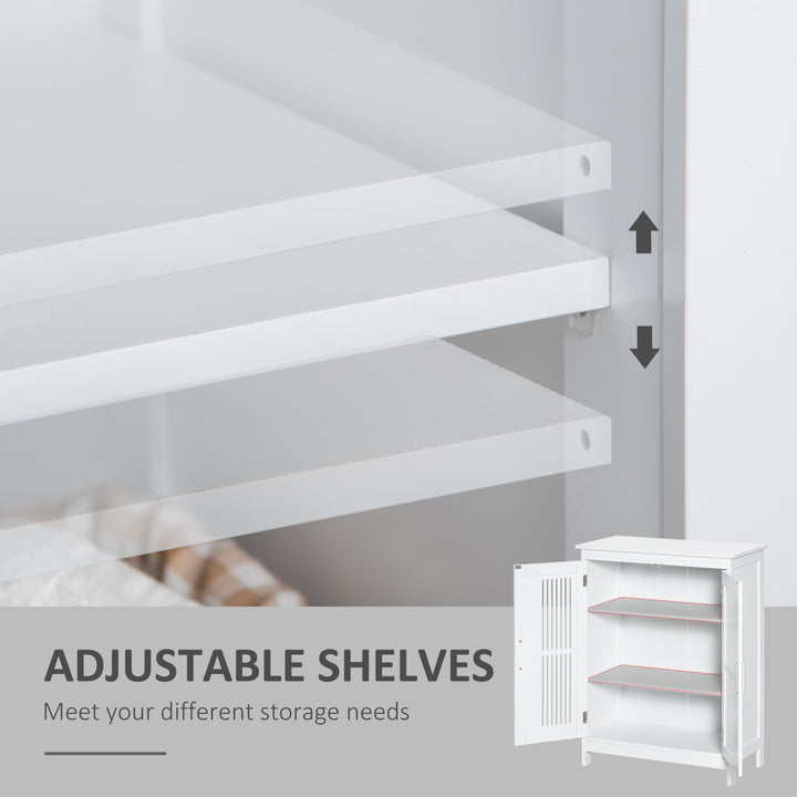 MCL Modern Bathroom Floor Cabinet - White