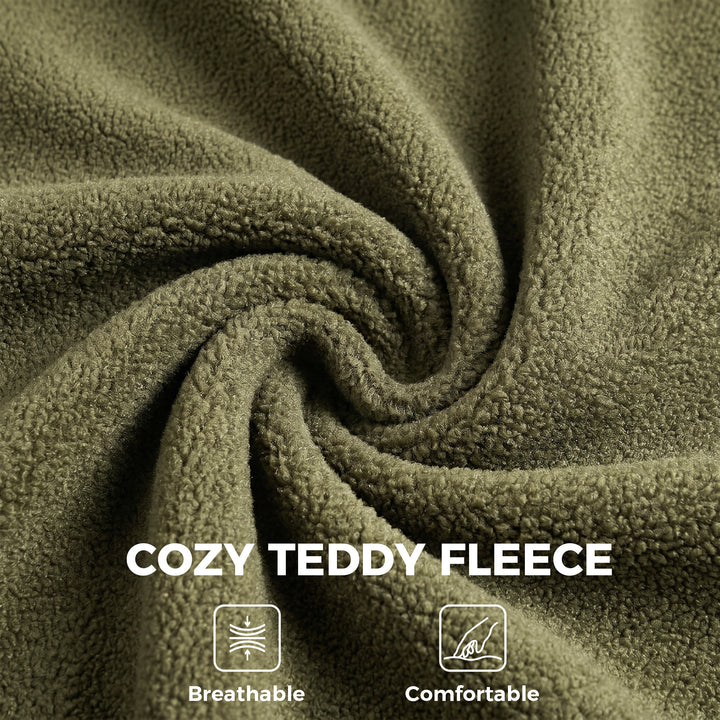 Teddy Fleece Criss Cross Legged Desk Chair, Armless Office Chair No Wh