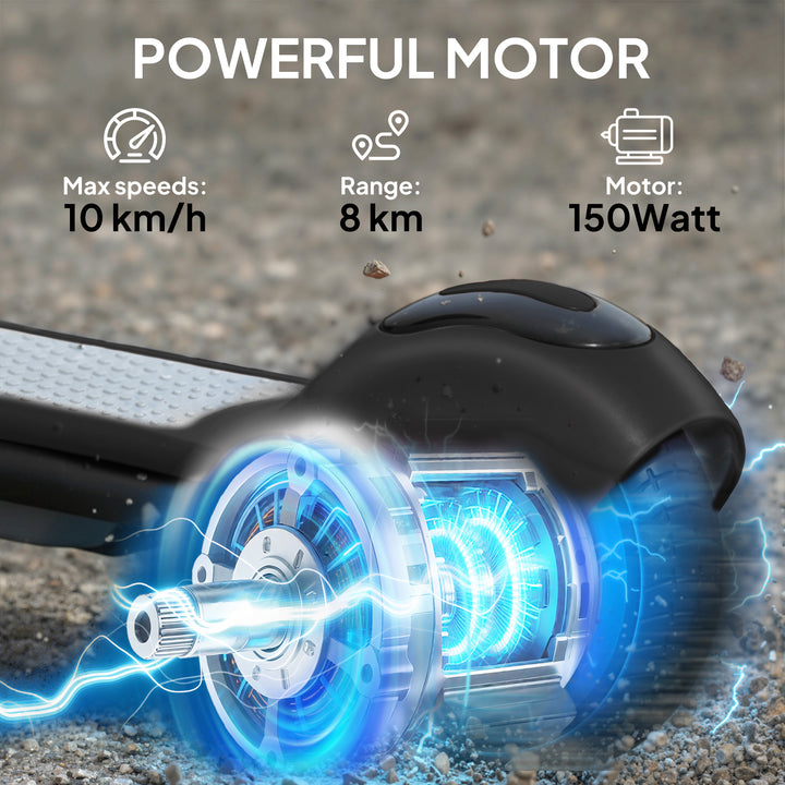 Electric Scooter for Kids, with LED Display
