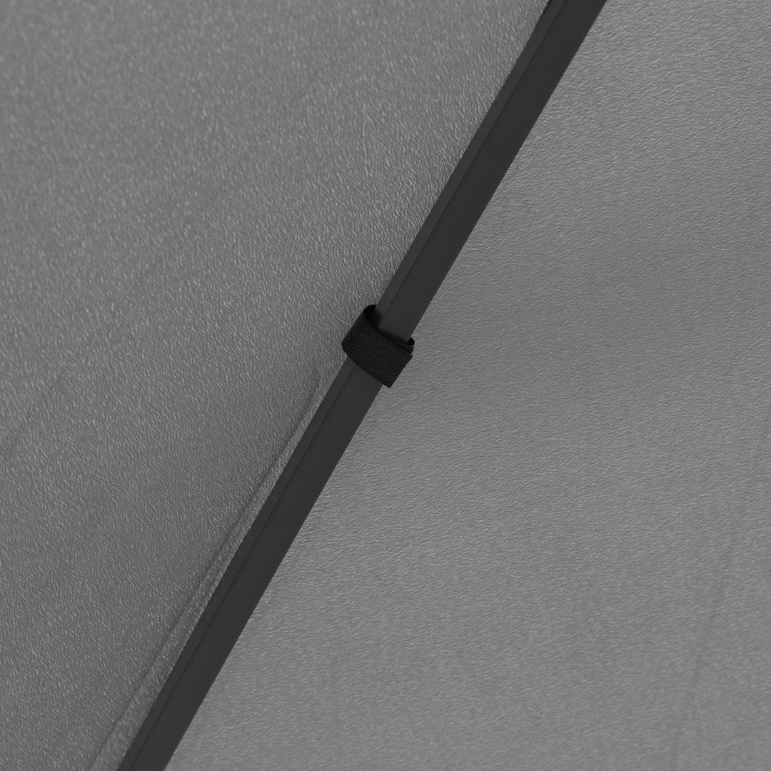 Outsunny 3x3(m) Outdoor Gazebo Garden Pavilion Sunshade Canopy Tent with Steel Frame, Grey
