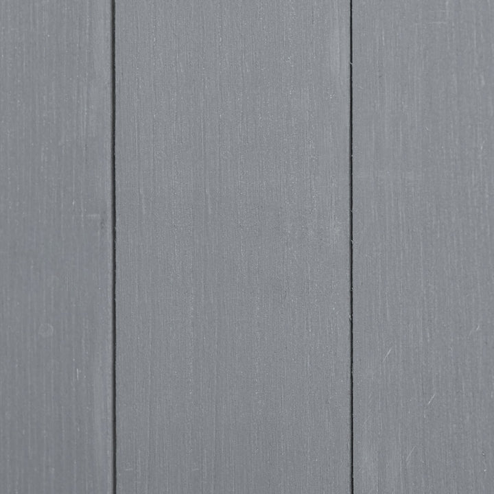 139 x 75 Fir Wood Garden Shed, with Asphalt Roof - Grey
