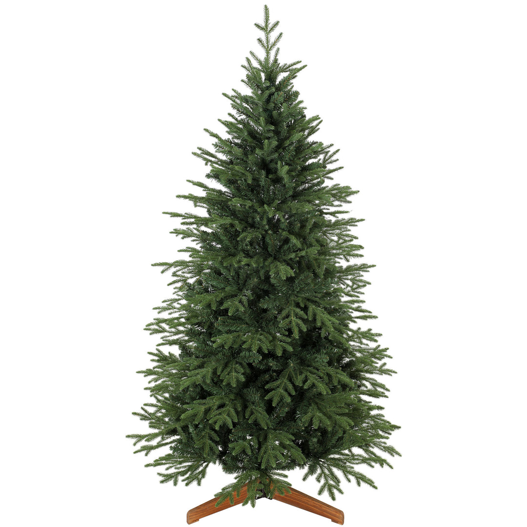 180 cm Artificial Christmas Tree Full Hinged Xmas Tree Solid Pine